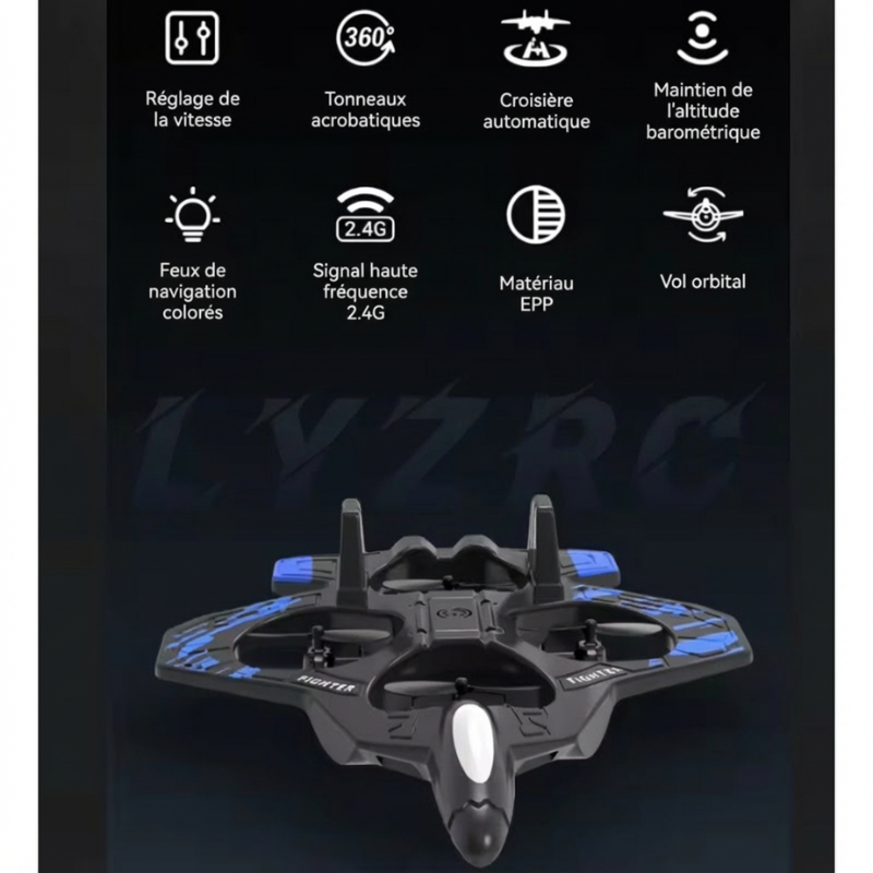 Avion de Chasse RC - Turbo Fighter™