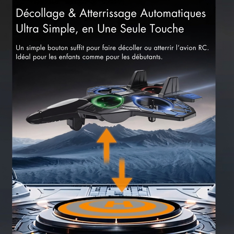 Avion de Chasse RC - Turbo Fighter™